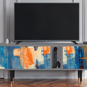Sideboard - STORYZ - T1 Abstract Expressionism - Grey