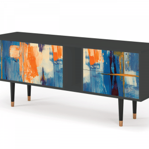 Sideboard - STORYZ - T1 Abstract Expressionism - Antracite