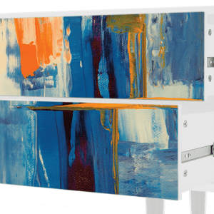 Sideboard - STORYZ - T1 Abstract Expressionism - White