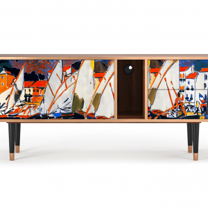 Sideboard - STORYZ - T1 Le Séchage des voiles  - Walnut