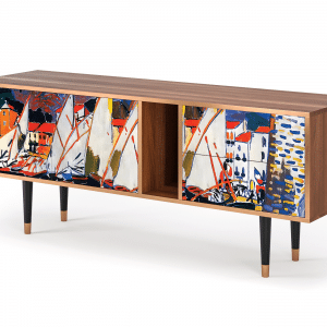 Sideboard - STORYZ - T1 Le Séchage des voiles  - Walnut