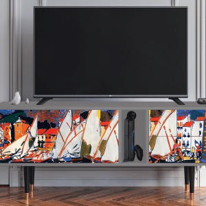Sideboard - STORYZ - T1 Le Séchage des voiles  - Grey