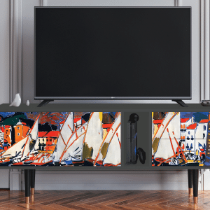 Sideboard - STORYZ - T1 Le Séchage des voiles  - Antracite
