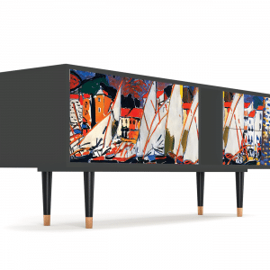 Sideboard - STORYZ - T1 Le Séchage des voiles  - Antracite