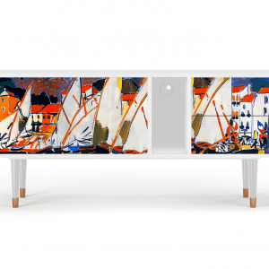 Sideboard - STORYZ - T1 Le Séchage des voiles  - White
