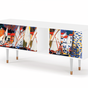 Sideboard - STORYZ - T1 Le Séchage des voiles  - White