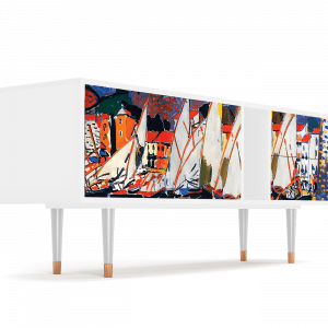 Sideboard - STORYZ - T1 Le Séchage des voiles  - White