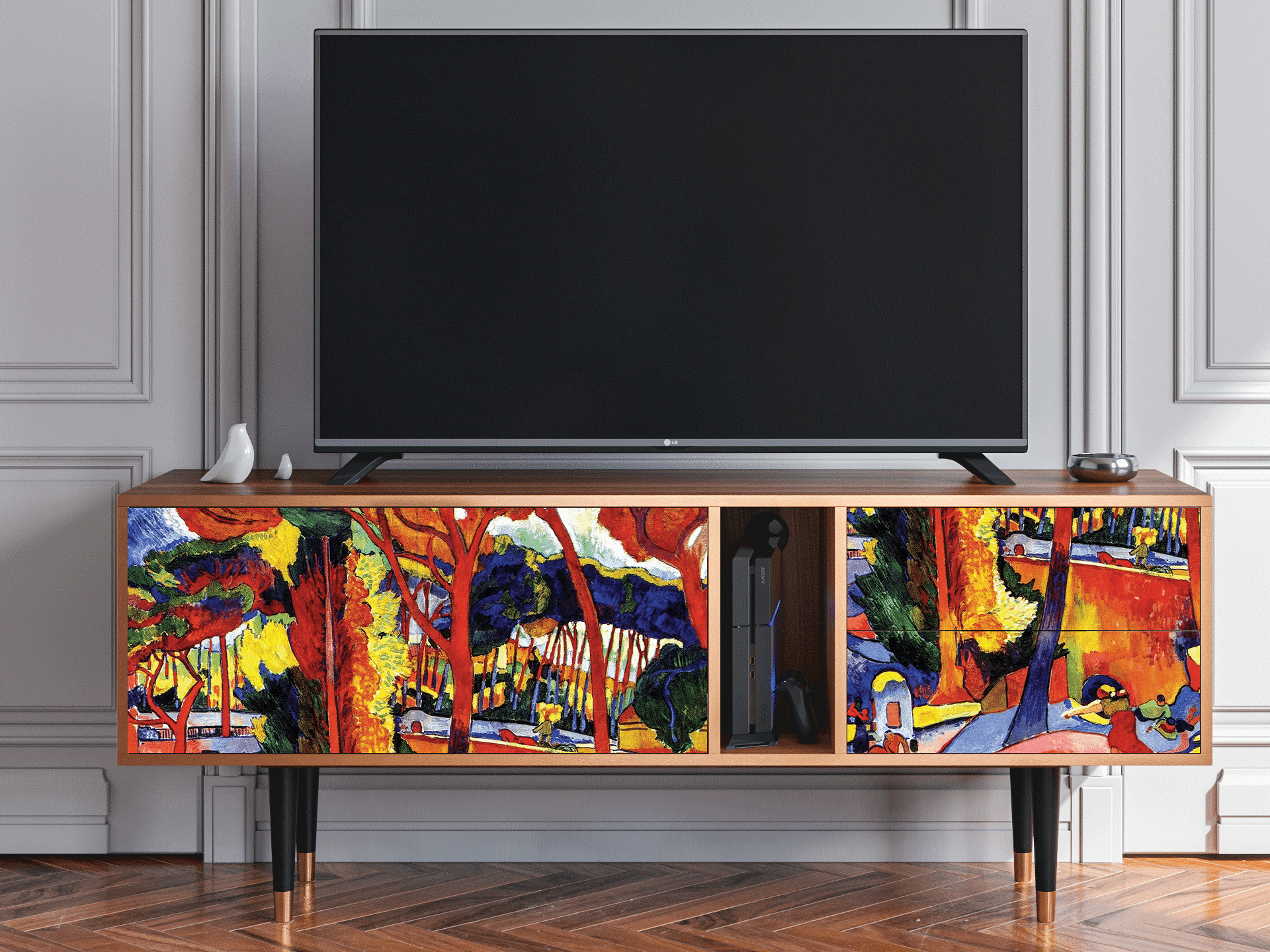 Sideboard - STORYZ - T1 The Turning Road - Walnut Sideboard - STORYZ - T1 The Turning Road - Walnut