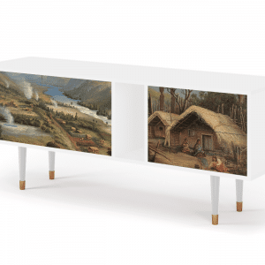 Sideboard - STORYZ - T1 View Across the Plains  - White