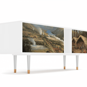 Sideboard - STORYZ - T1 View Across the Plains  - White