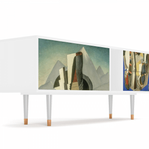 Sideboard - STORYZ - T1 The Cubist Paintings  - White