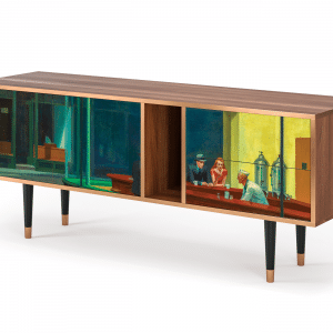 Sideboard - STORYZ - T1 Nighthawks by Hopper - Walnut