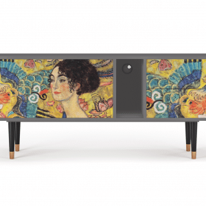 Sideboard - STORYZ - T1 Lady with Fan by Klimt - Grey