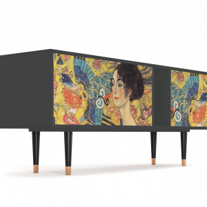 Sideboard - STORYZ - T1 Lady with Fan by Klimt - Antracite