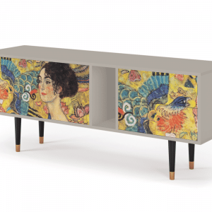 Sideboard - STORYZ - T1 Lady with Fan by Klimt - Sand