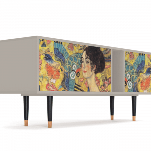 Sideboard - STORYZ - T1 Lady with Fan by Klimt - Sand