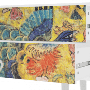 Sideboard - STORYZ - T1 Lady with Fan by Klimt - White