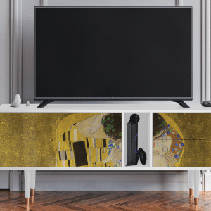 Sideboard - STORYZ - T1 The Kiss by Klimt  - White