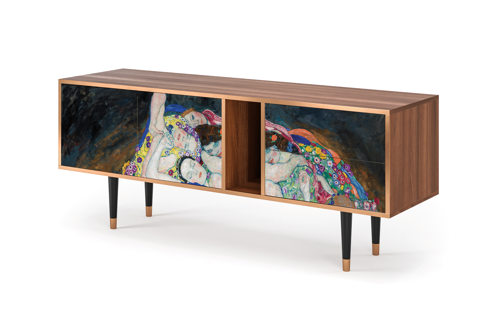 T1_148_001 Sideboard - STORYZ - T1 The Maiden by Klimt - Walnut