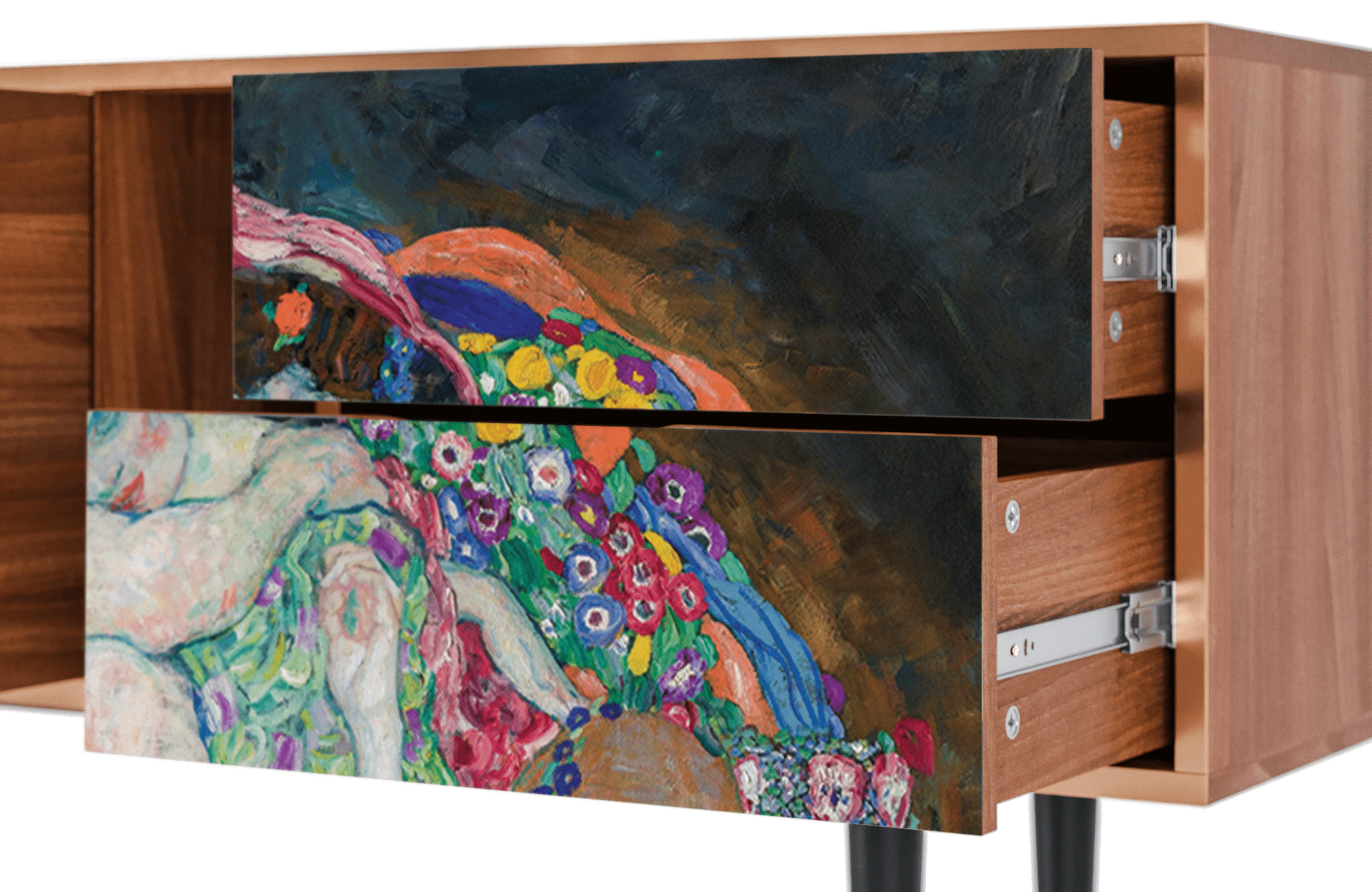 Sideboard – STORYZ – T1 The Maiden by Klimt – Walnut Sideboard - STORYZ - T1 The Maiden by Klimt - Walnut