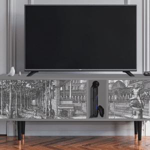 Sideboard - STORYZ - T1 View of the Piazza - Grey