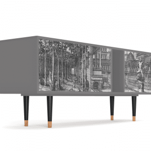 Sideboard - STORYZ - T1 View of the Piazza - Grey