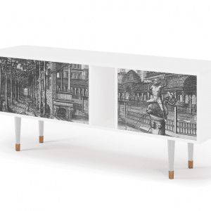 Sideboard - STORYZ - T1 View of the Piazza - White