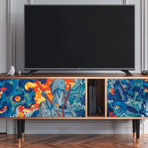Sideboard - STORYZ - T1 The Girl - James Jean - Walnut