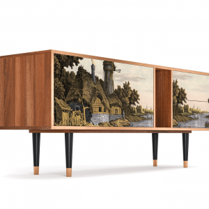 Sideboard - STORYZ - T1 Mill along a River - Walnut