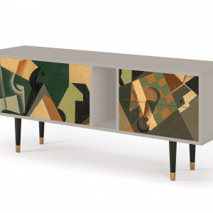 Sideboard - STORYZ - T1 Glass and Checkerboard - Sand