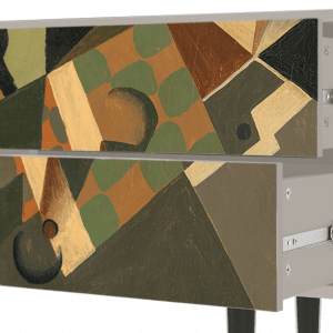 Sideboard - STORYZ - T1 Glass and Checkerboard - Sand