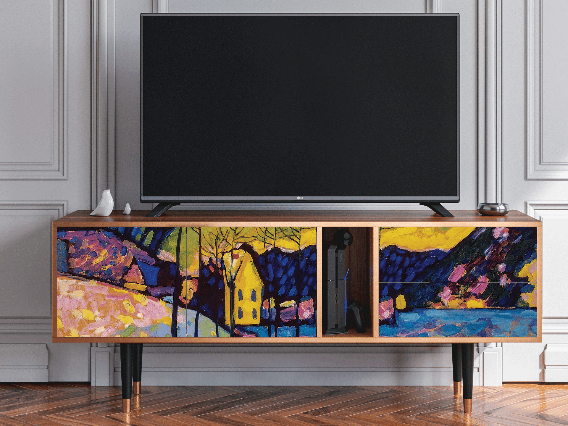 Sideboard - STORYZ - T1 Winter Landscape - Walnut