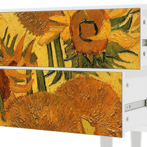 Sideboard - STORYZ - T1 Sunflowers - White