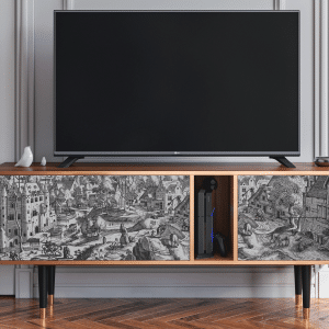 Sideboard - STORYZ - T1 Bird Dropping - Walnut