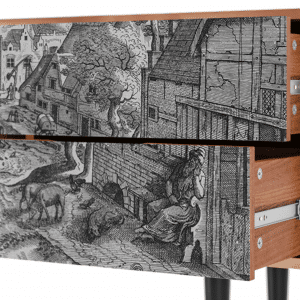 Sideboard - STORYZ - T1 Bird Dropping - Walnut