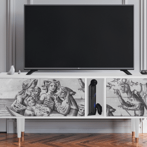 Sideboard - STORYZ - T1 Blau Schuyte - White