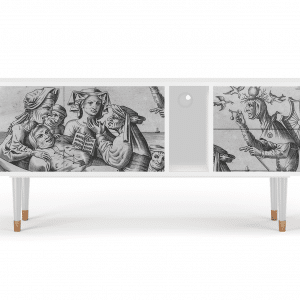 Sideboard - STORYZ - T1 Blau Schuyte - White