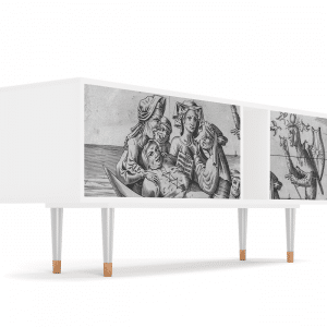 Sideboard - STORYZ - T1 Blau Schuyte - White