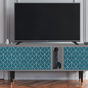 Sideboard - STORYZ - T1 Turquoise Geometry - Grey