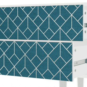 Sideboard - STORYZ - T1 Turquoise Geometry - White