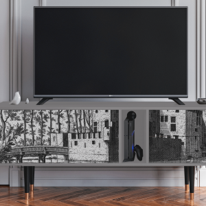 Sideboard - STORYZ - T1 Castle with Bridge - Grey