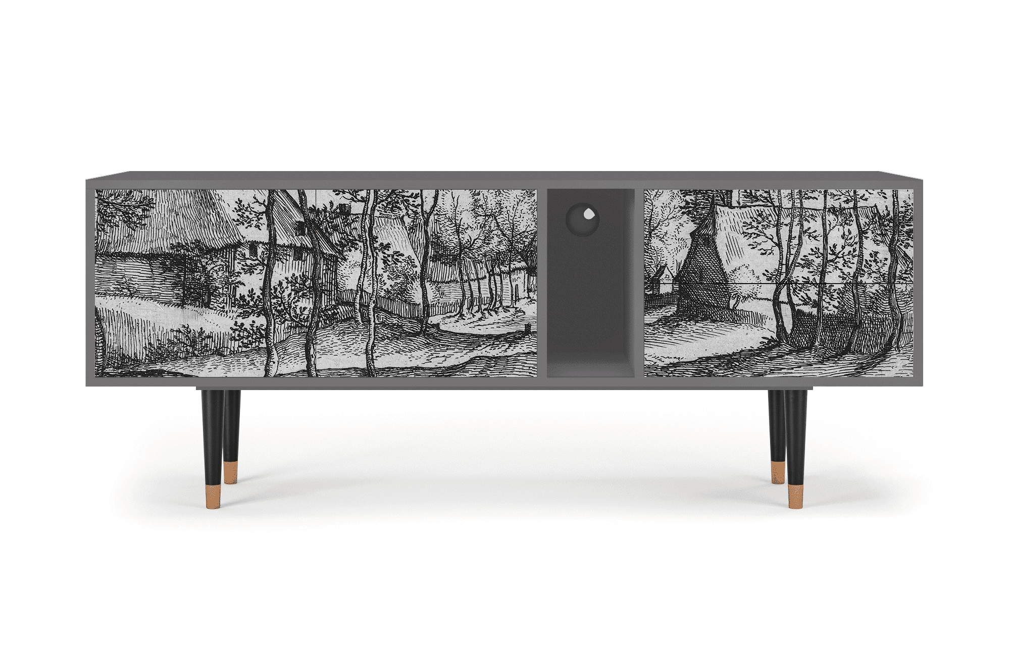 Sideboard – STORYZ – T1 Village Road – Grey Sideboard - STORYZ - T1 Village Road - Grey