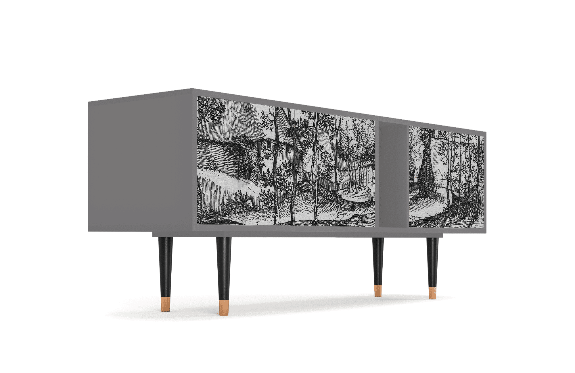 Sideboard – STORYZ – T1 Village Road – Grey Sideboard - STORYZ - T1 Village Road - Grey