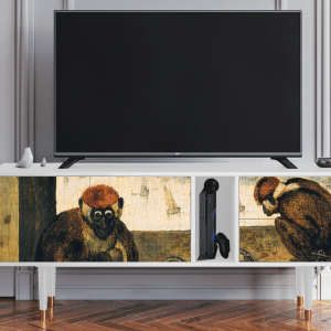 Sideboard - STORYZ - T1 Two Monkeys - White