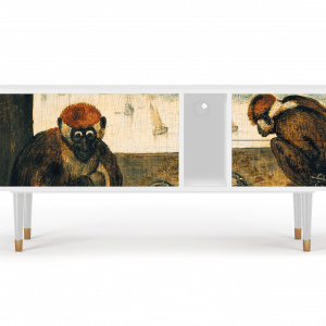 Sideboard - STORYZ - T1 Two Monkeys - White