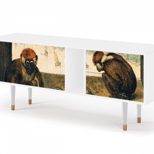 Sideboard - STORYZ - T1 Two Monkeys - White