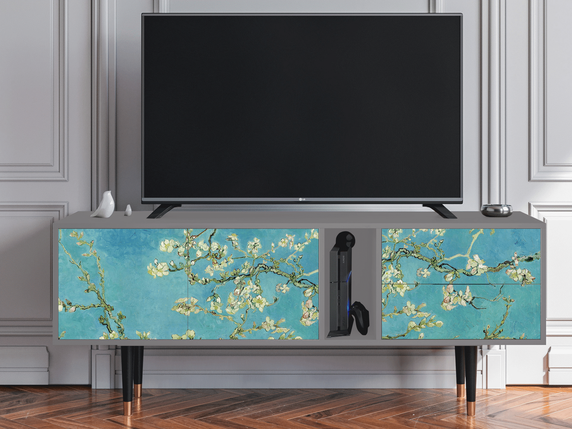 Sideboard - STORYZ - T1 Almond Blossom - Grey Sideboard - STORYZ - T1 Almond Blossom - Grey