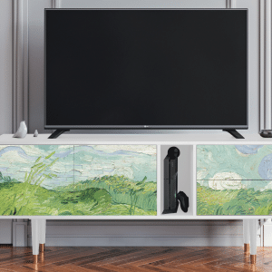 Sideboard - STORYZ - T1 Green Wheat Fields - White
