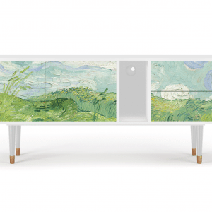 Sideboard - STORYZ - T1 Green Wheat Fields - White