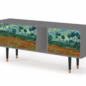Sideboard - STORYZ - T1 Poppy field by van Gogh - Grey